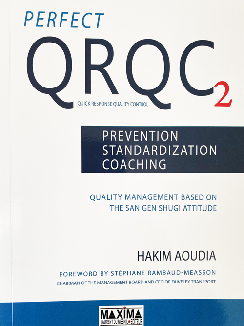 Livre QRQC - Perfect qrqc - Prévention, standardisation, coaching [édition Anglaise]
